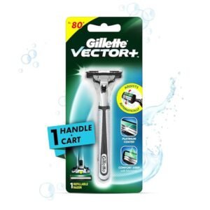 Gillette Vector Plus Manual Shaving Razor — 1 Pc