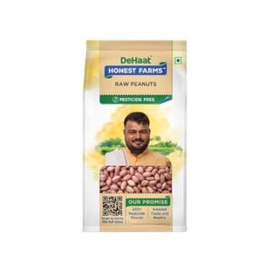 DeHaat Honest Farms Pesticide-Free Roasted Peanuts — Natural, Crunchy Snack (Pack)