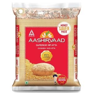 Aashirvaad Superior MP Atta — Whole Wheat Flour (5 kg)